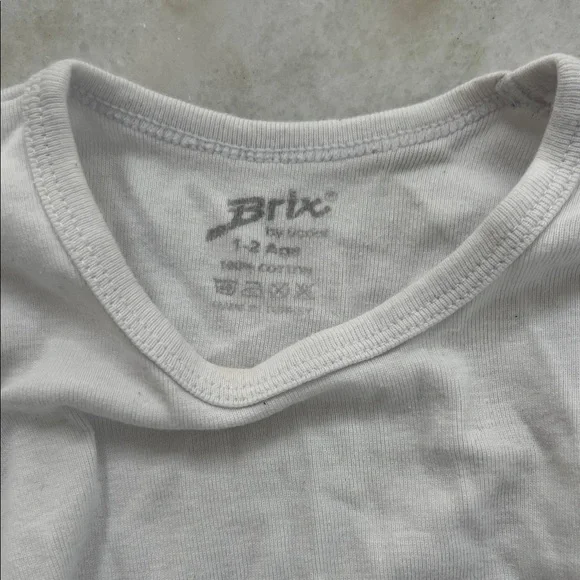 Carter's Classic White Long Sleeve Tee - Picture 2 of 6